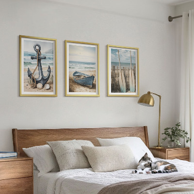 Zidna galerija Sidro broda vesla plaža