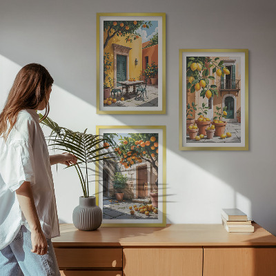 Zidna galerija Agrumi u vrtu