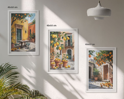 Zidna galerija Agrumi u vrtu