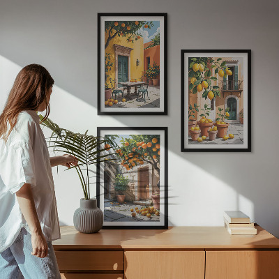 Zidna galerija Agrumi u vrtu