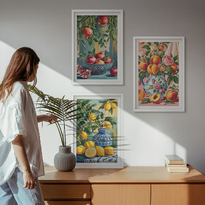 Set 3 slike u okviru Voćni sastavi nara