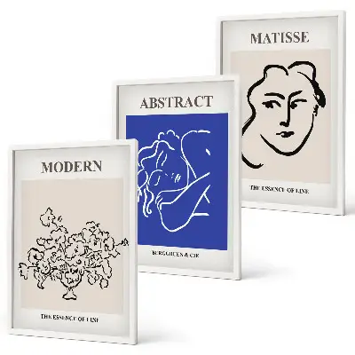 Zidna galerija moderni plakati u stilu Matissea