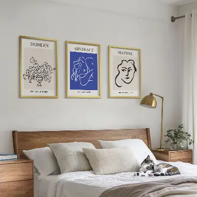 Zidna galerija moderni plakati u stilu Matissea