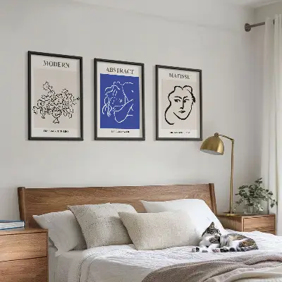 Zidna galerija moderni plakati u stilu Matissea