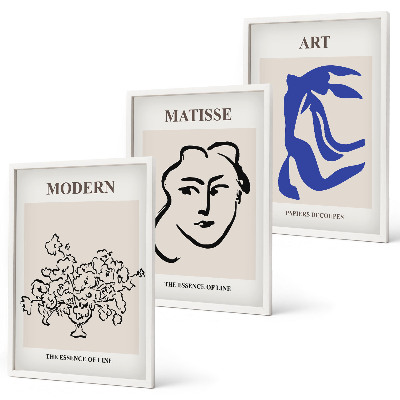 Zidna galerija Apstraktni minimalistički posteri