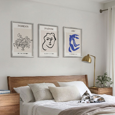 Zidna galerija Apstraktni minimalistički posteri