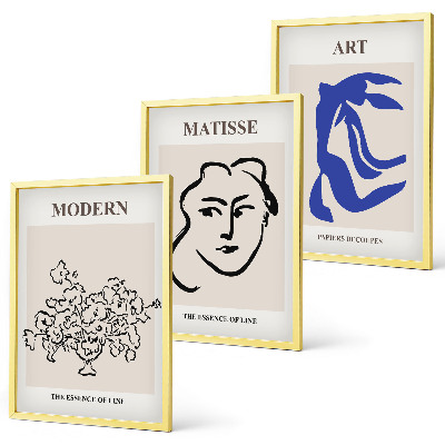 Zidna galerija Apstraktni minimalistički posteri