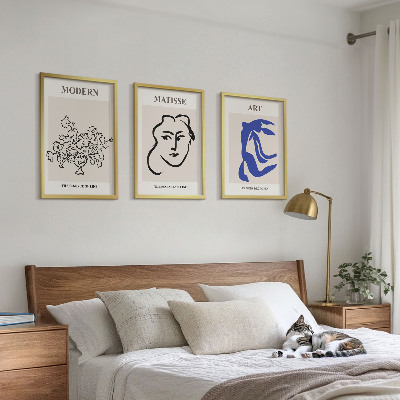Zidna galerija Apstraktni minimalistički posteri