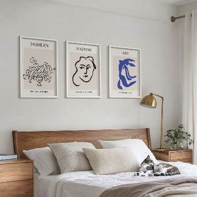 Zidna galerija Apstraktni minimalistički posteri