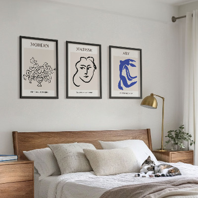 Zidna galerija Apstraktni minimalistički posteri