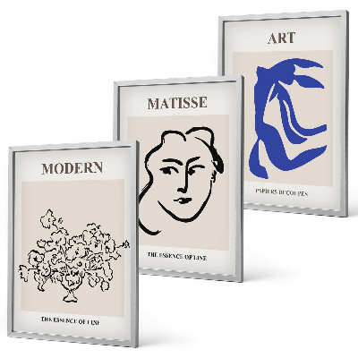 Zidna galerija Apstraktni minimalistički posteri