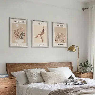 Matisseove elegantne kompozicije triptih u okviru