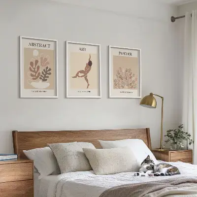 Matisseove elegantne kompozicije triptih u okviru