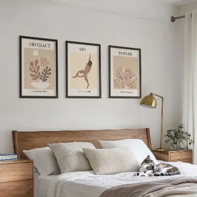 Matisseove elegantne kompozicije triptih u okviru