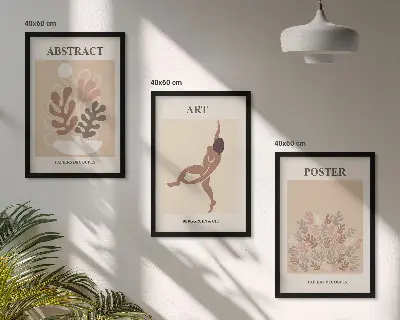 Matisseove elegantne kompozicije triptih u okviru