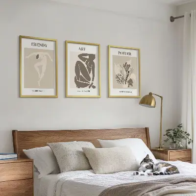 Zidna galerija motivi biljnih figura Matissea