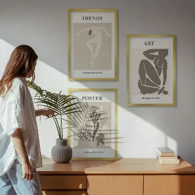 Zidna galerija motivi biljnih figura Matissea