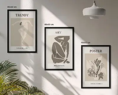 Zidna galerija motivi biljnih figura Matissea