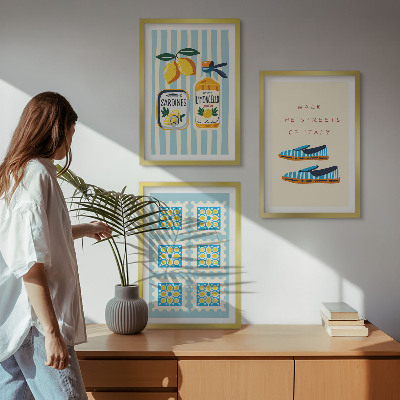 Zidna galerija Voćni elementi talijanske kulture