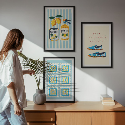 Zidna galerija Voćni elementi talijanske kulture