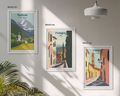 Zidna galerija Planinski krajolici i Italija