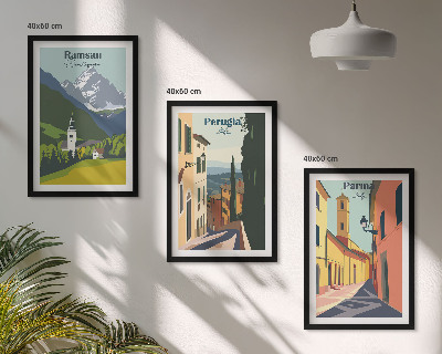 Zidna galerija Planinski krajolici i Italija