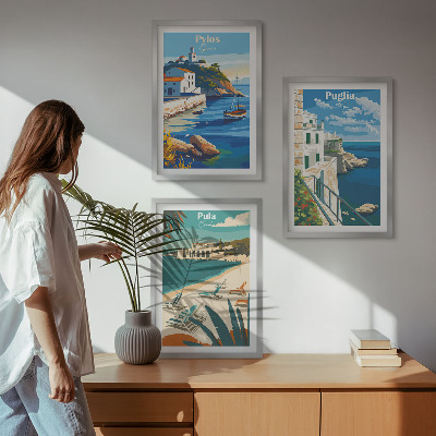 Zidna galerija Obalni krajolici turizma