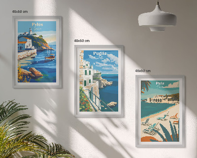 Zidna galerija Obalni krajolici turizma