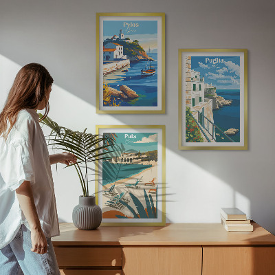 Zidna galerija Obalni krajolici turizma
