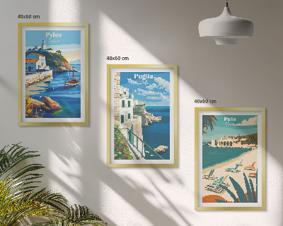 Zidna galerija Obalni krajolici turizma