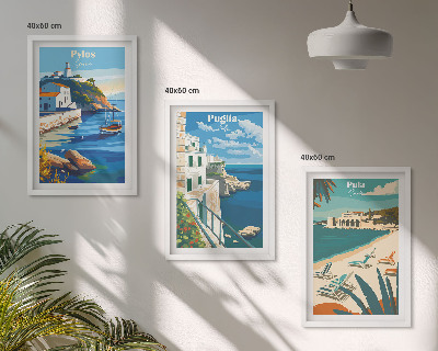 Zidna galerija Obalni krajolici turizma