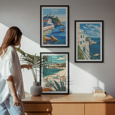 Zidna galerija Obalni krajolici turizma