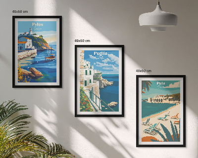 Zidna galerija Obalni krajolici turizma