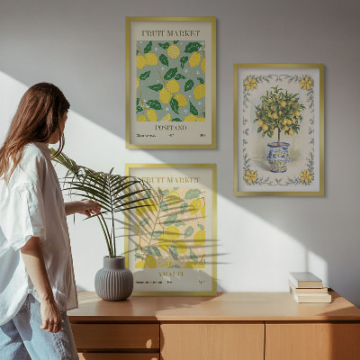 Zidna galerija Citrusno drvo Italija
