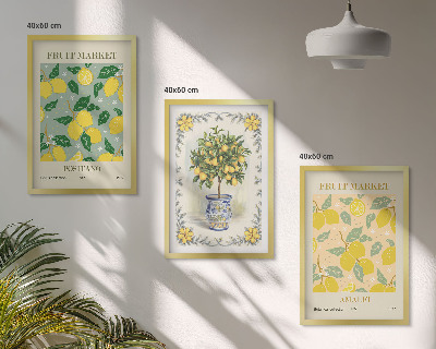 Zidna galerija Citrusno drvo Italija