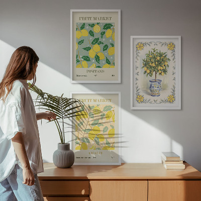 Zidna galerija Citrusno drvo Italija