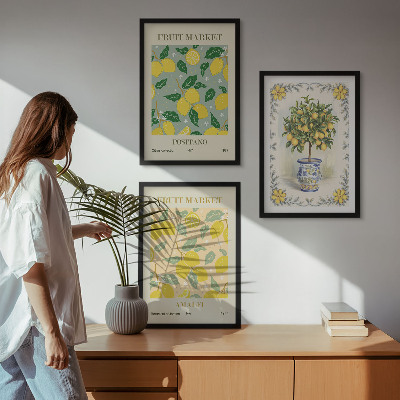 Zidna galerija Citrusno drvo Italija