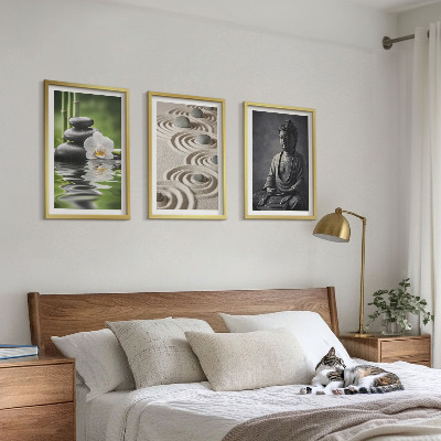 Zidna galerija Opuštajući pogled na Zen Budu