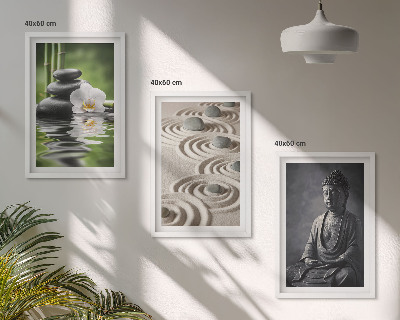Zidna galerija Opuštajući pogled na Zen Budu