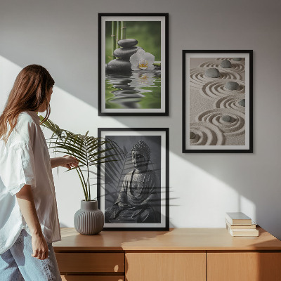 Zidna galerija Opuštajući pogled na Zen Budu