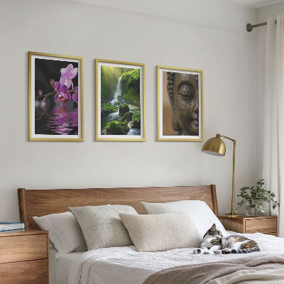 Zidna galerija Cvjetni vodopad Budina stijena Zen