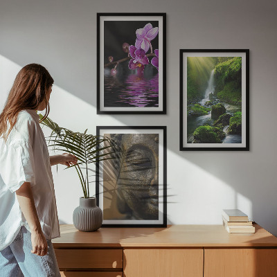 Zidna galerija Cvjetni vodopad Budina stijena Zen