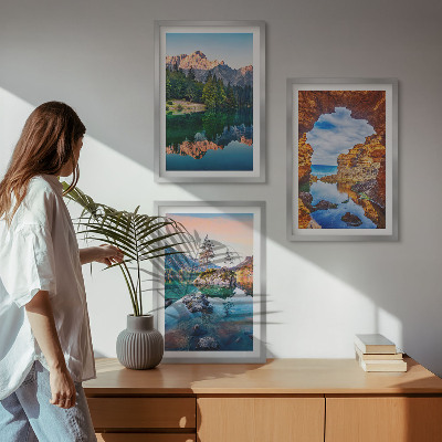 Zidna galerija Odrazi stijena u planinskim jezerima