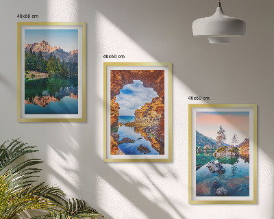 Zidna galerija Odrazi stijena u planinskim jezerima
