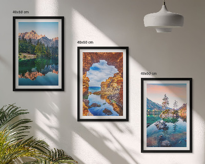 Zidna galerija Odrazi stijena u planinskim jezerima