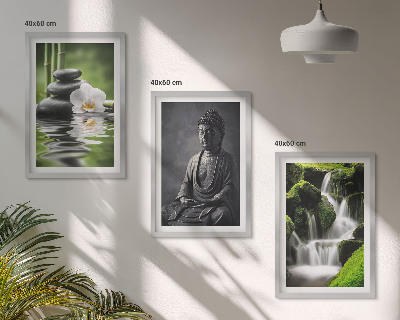 Zidna galerija Opuštajuće ZEN slike na vodi