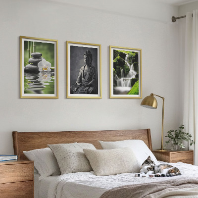 Zidna galerija Opuštajuće ZEN slike na vodi