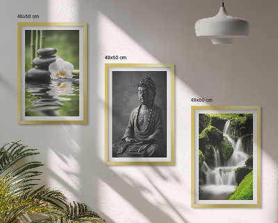 Zidna galerija Opuštajuće ZEN slike na vodi