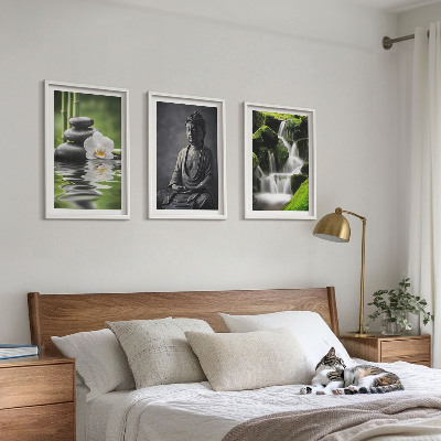 Zidna galerija Opuštajuće ZEN slike na vodi