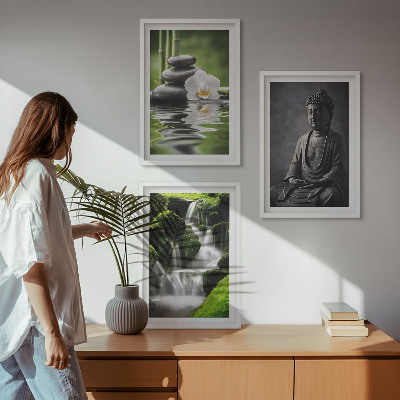 Zidna galerija Opuštajuće ZEN slike na vodi